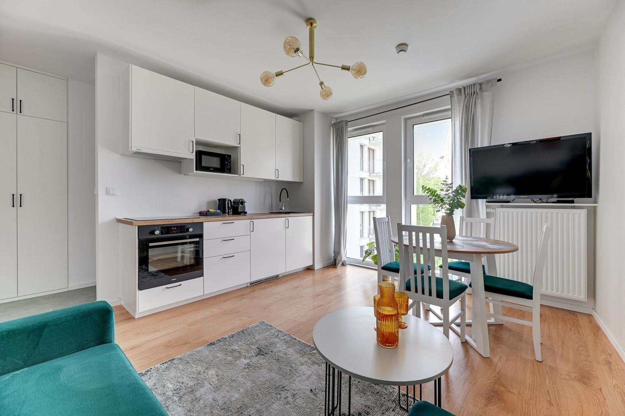 Aura 40 City Center By Downtown Apartments Гданск Стая снимка