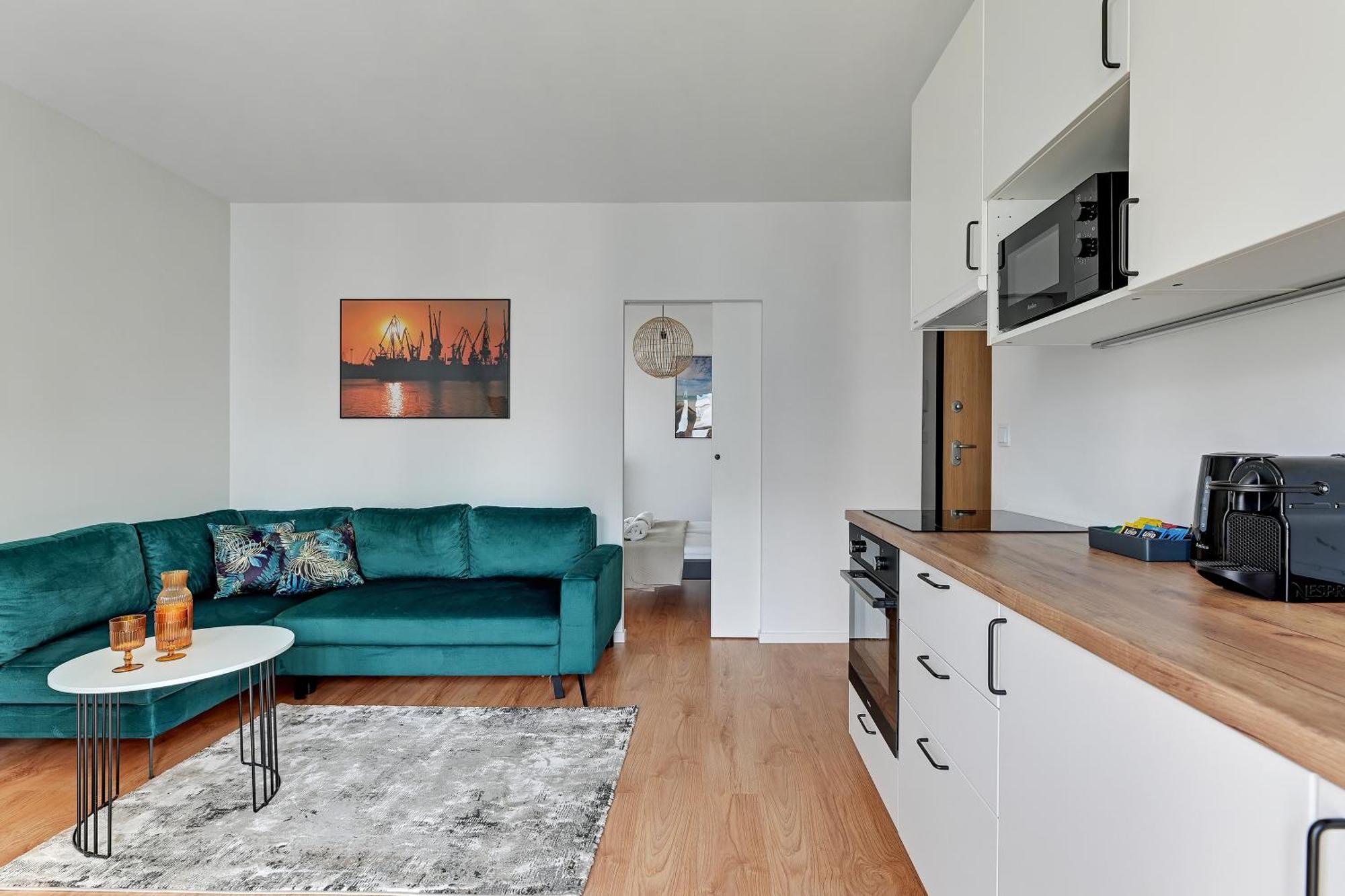Aura 40 City Center By Downtown Apartments Гданск Стая снимка