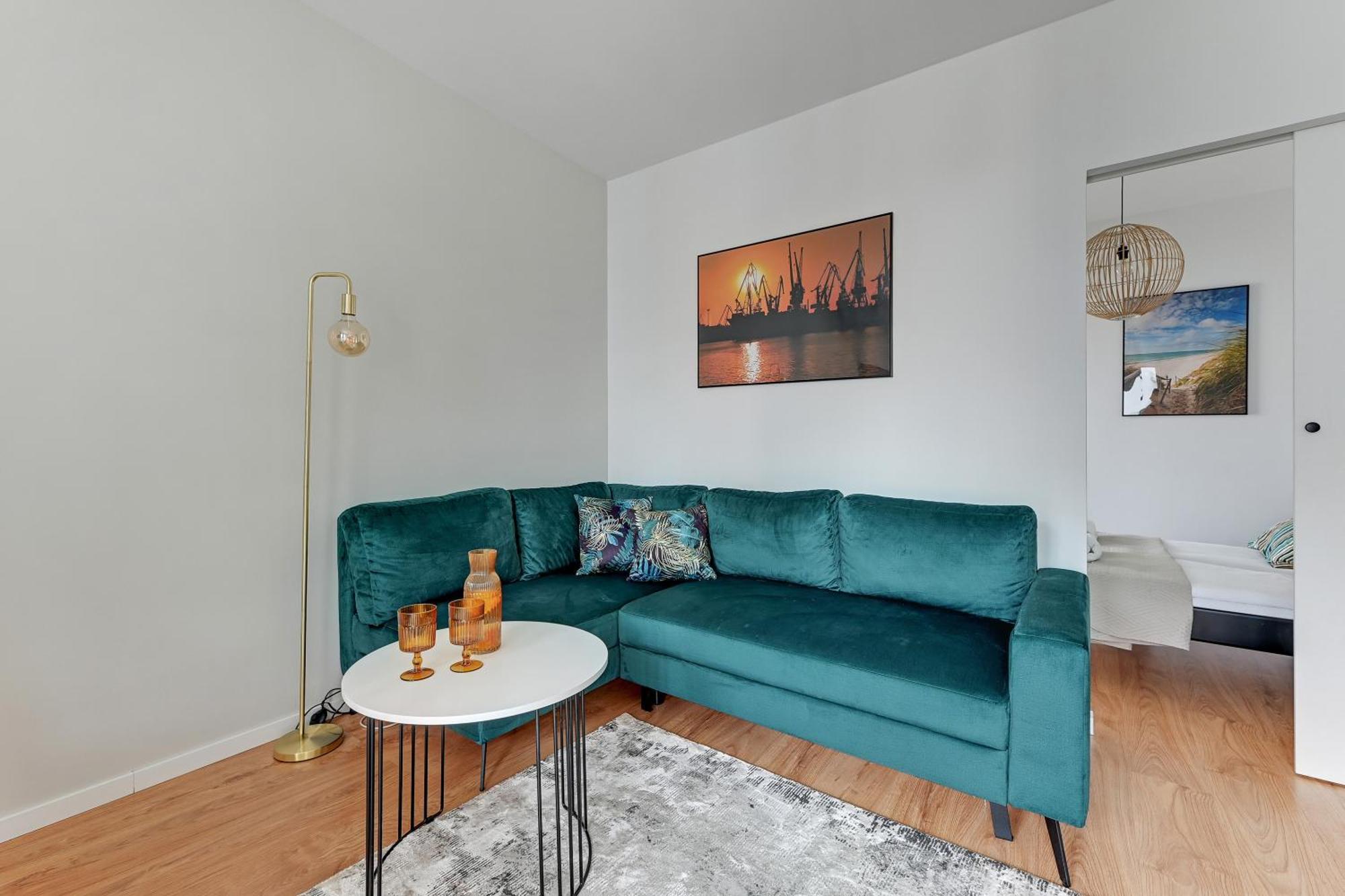Aura 40 City Center By Downtown Apartments Гданск Стая снимка